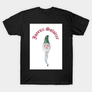 Christmas Elf + "Joyeux Solstice" T-Shirt